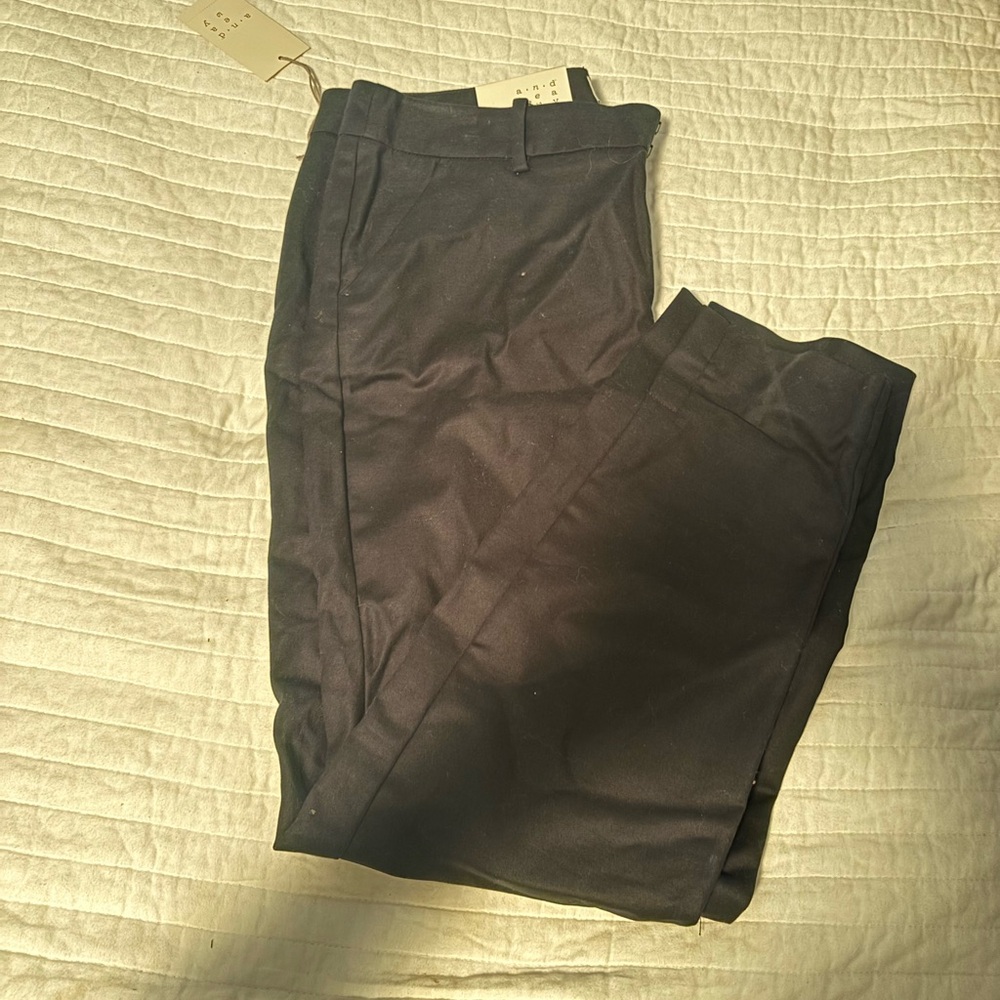 a new day Women's Black Straight Leg Pants